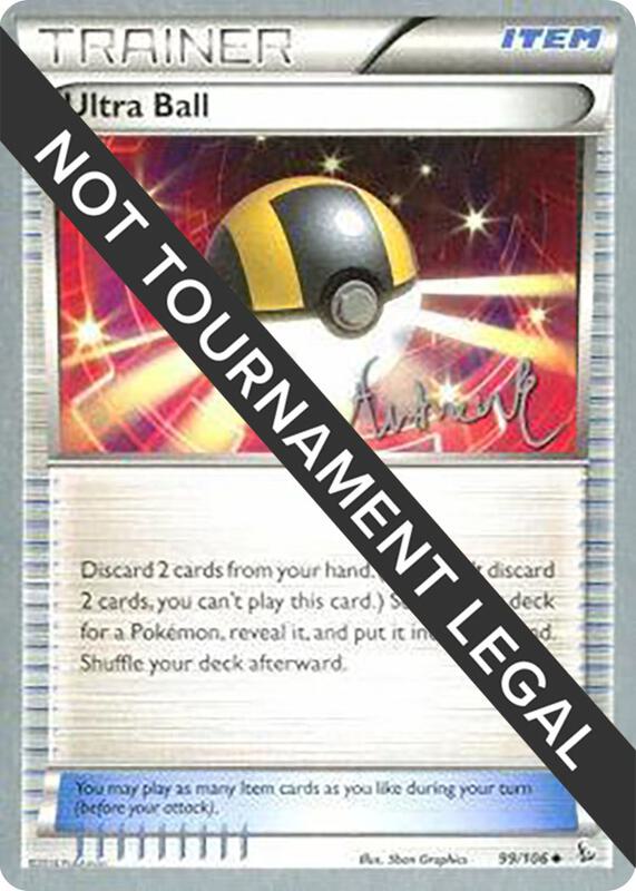 Karta Pokemon Ultra Ball 99/108 - 2014 (Andrew Estrada) - World Championship Decks