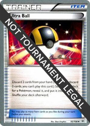 Karta Pokemon Ultra Ball 93/108 - 2015 (Jacob Van Wagner) - World Championship Decks