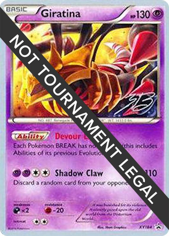 Karta Pokemon Giratina - 2017 (Zachary Bokhari) - World Championship Decks XY184/XY184