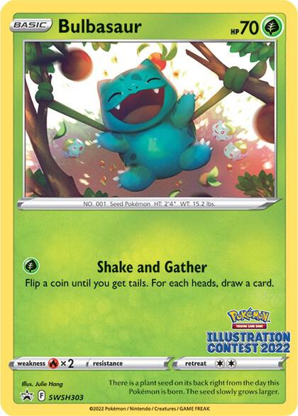 Bulbasaur SWSH303 - SWSH Black Star Promos