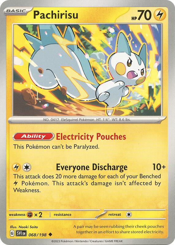 Pachirisu 068/198 - Scarlet & Violet