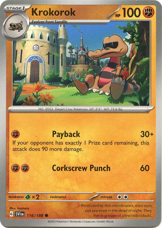 Krokorok 116/198 - Scarlet & Violet