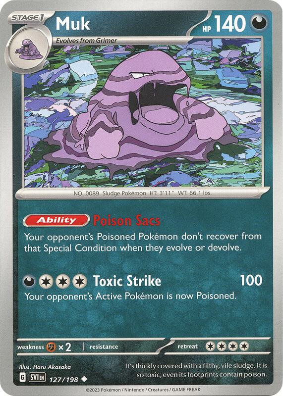 Muk 127/198 - Scarlet & Violet