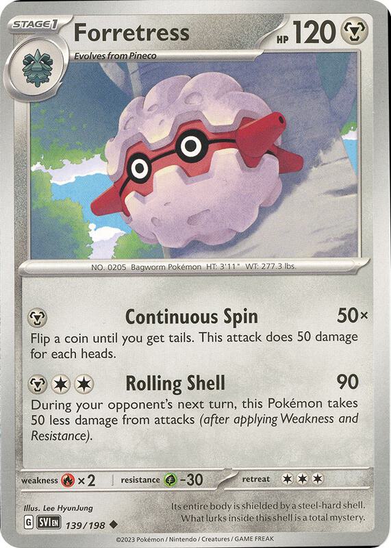 Forretress 139/198 - Scarlet & Violet