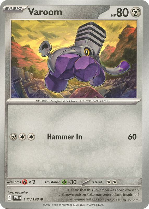 Varoom 141/198 - Scarlet & Violet