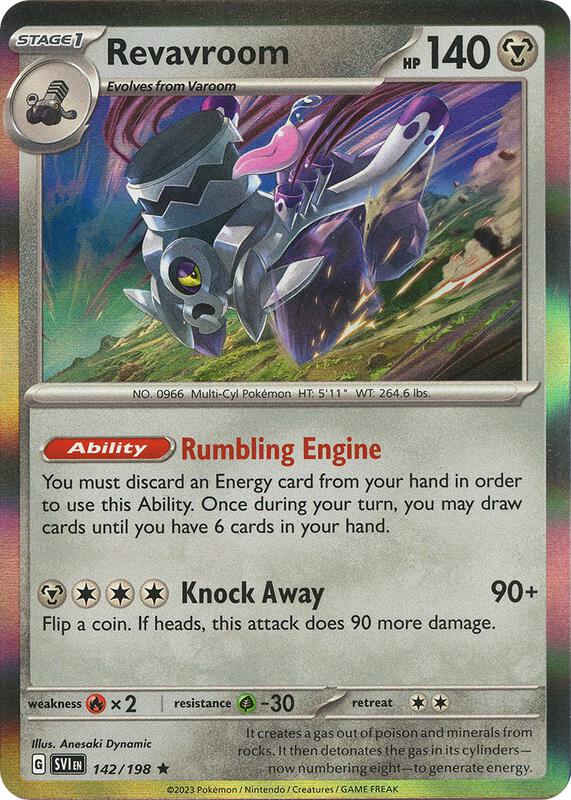 Revavroom 142/198 - Scarlet & Violet
