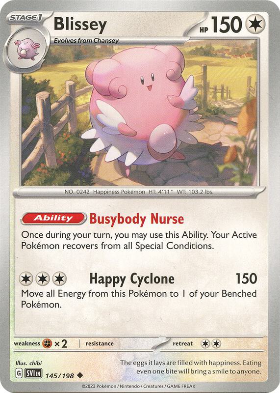 Blissey 145/198 - Scarlet & Violet