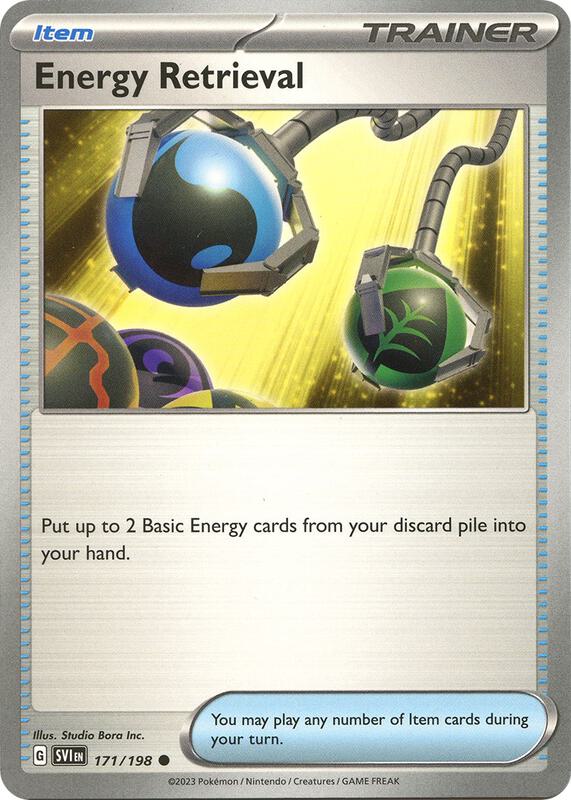 Energy Retrieval 171/198 - Scarlet & Violet