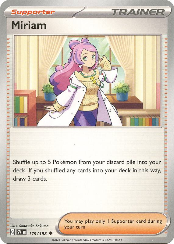 Miriam 179/198 - Scarlet & Violet