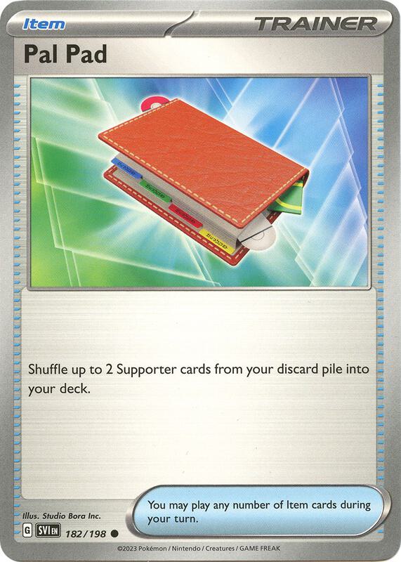 Pal Pad 182/198 - Scarlet & Violet