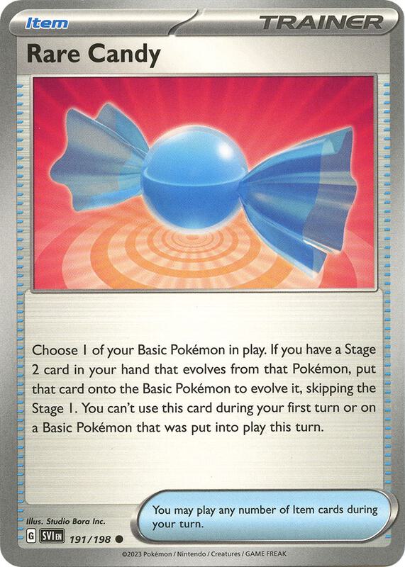 Rare Candy 191/198 - Scarlet & Violet