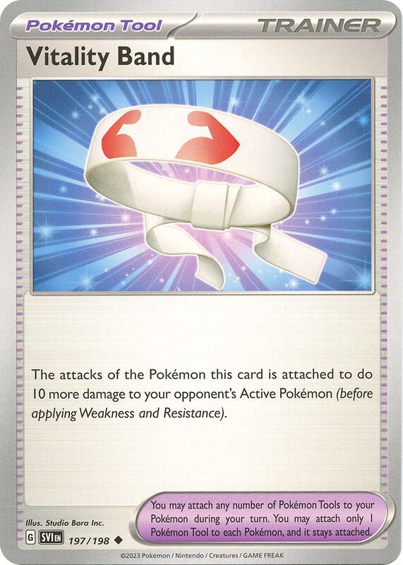 Vitality Band 197/198 - Scarlet & Violet