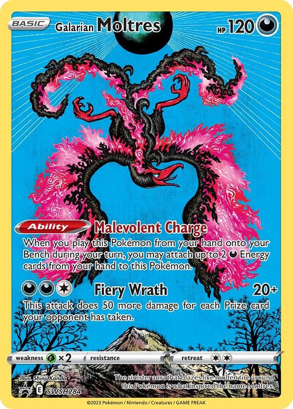 Karta Pokemon Galarian Moltres - SWSH284 - SWSH: Sword & Shield Promo Cards SWSH284