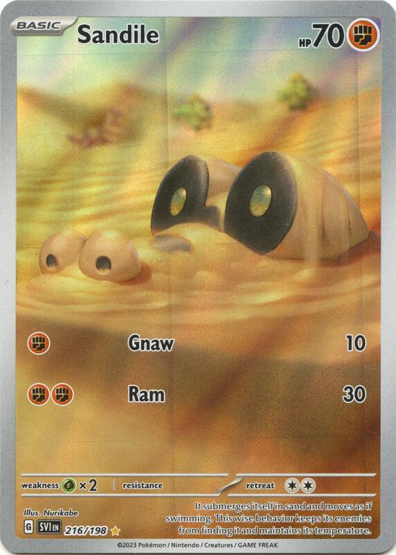 Sandile 216/198 - Scarlet & Violet
