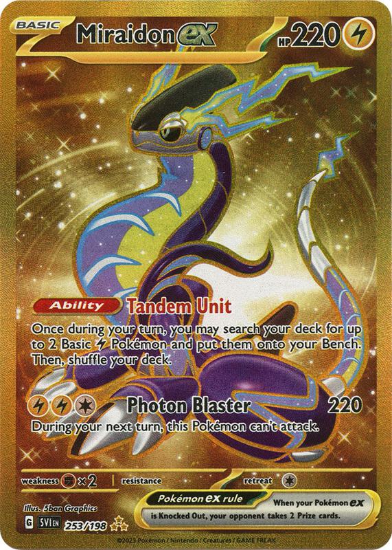 Miraidon ex 253/198 - Scarlet & Violet