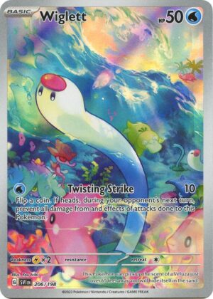 Wiglett 206/198 - Scarlet & Violet