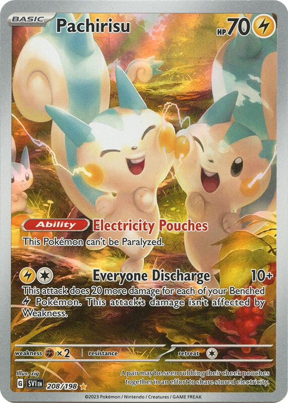 Pachirisu 208/198 - Scarlet & Violet