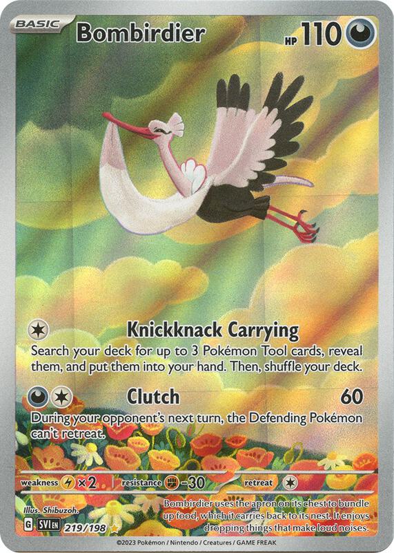 Bombirdier 219/198 - Scarlet & Violet