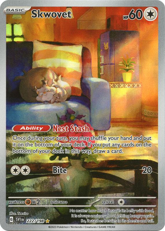 Skwovet 222/198 - Scarlet & Violet