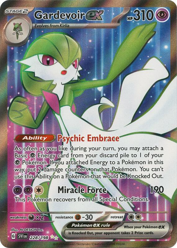 Gardevoir ex 228/198 - SV01: Scarlet & Violet Base Set ( SVI 228 )