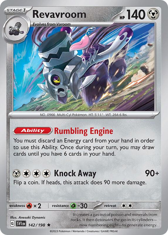 Karta Pokemon Revavroom 142/198 - Deck Exclusives