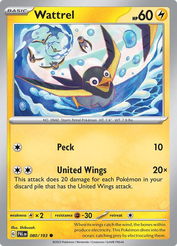 Wattrel 080/193 - Paldea Evolved