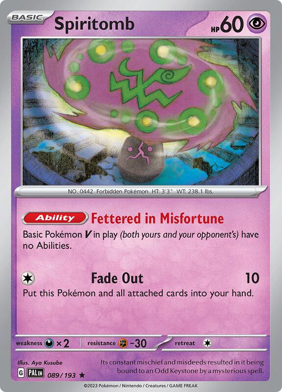 Spiritomb 089/193 - Paldea Evolved