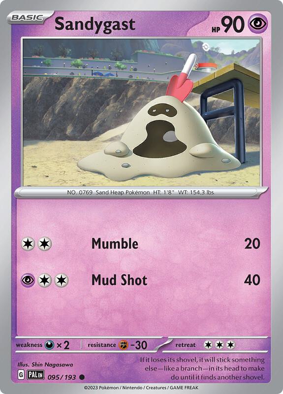 Sandygast 095/193 - Paldea Evolved