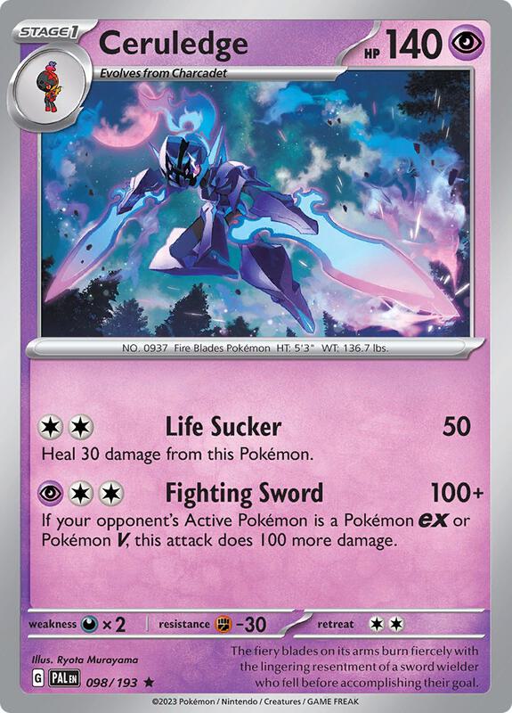Ceruledge 098/193 - Paldea Evolved
