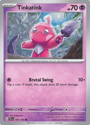 Tinkatink 102/193 - Paldea Evolved