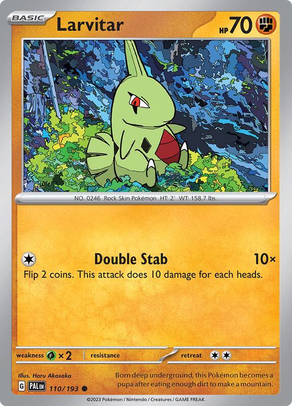 Larvitar 110/193 - Paldea Evolved