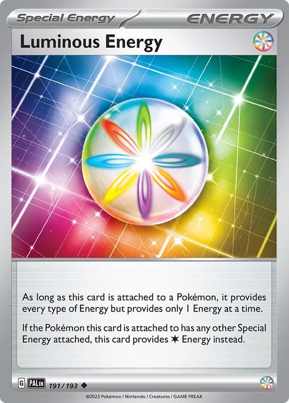 Luminous Energy 191/193 - Paldea Evolved