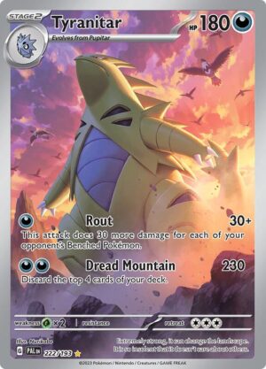 Tyranitar 222/193 - Paldea Evolved