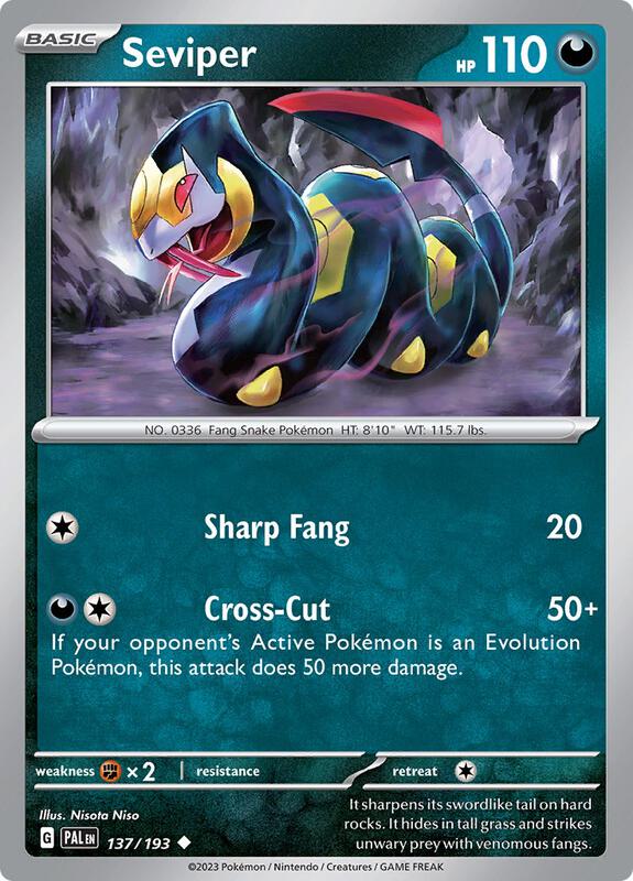 Seviper 137/193 - Paldea Evolved