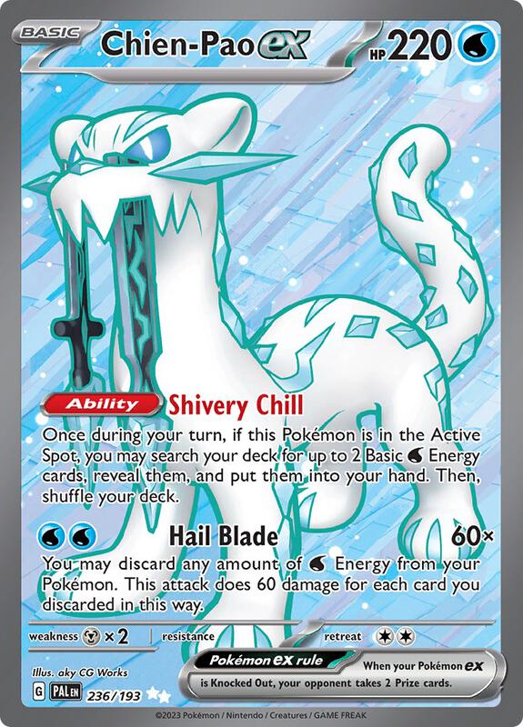 Chien-Pao ex 236/193 - Paldea Evolved