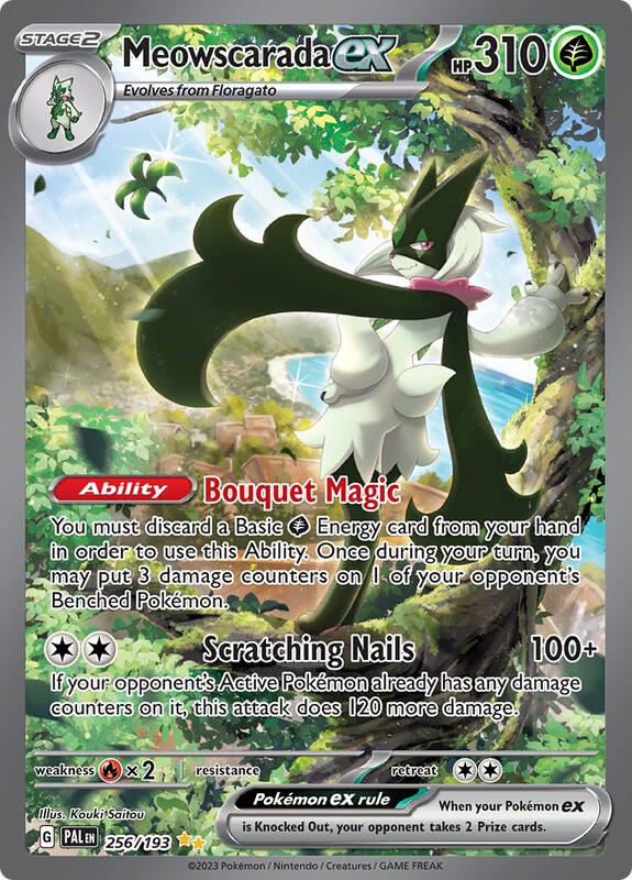 Meowscarada ex 256/193 - Paldea Evolved