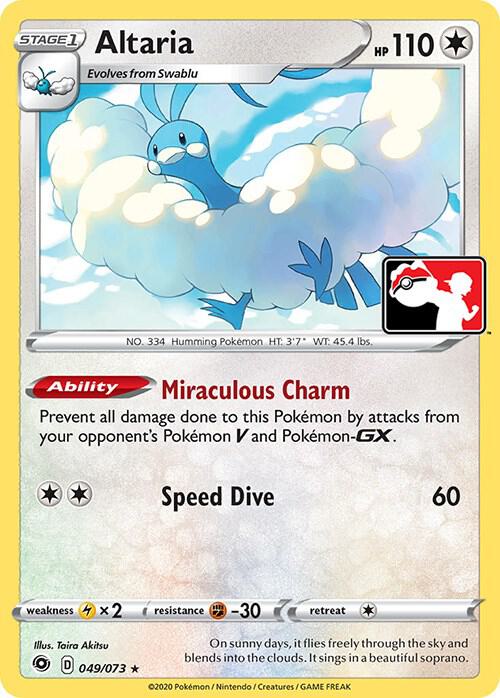 Karta Pokemon Altaria 49/73 - Prize Pack Series Cards