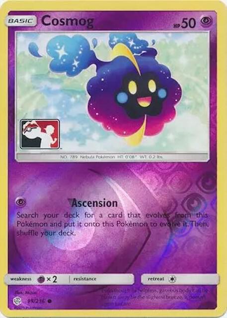 Karta Pokemon Cosmog - 99/236 - League & Championship Cards