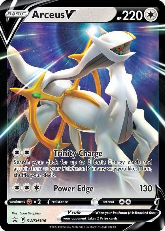 Karta Pokemon Arceus V - SWSH306 - SWSH: Sword & Shield Promo Cards SWSH306