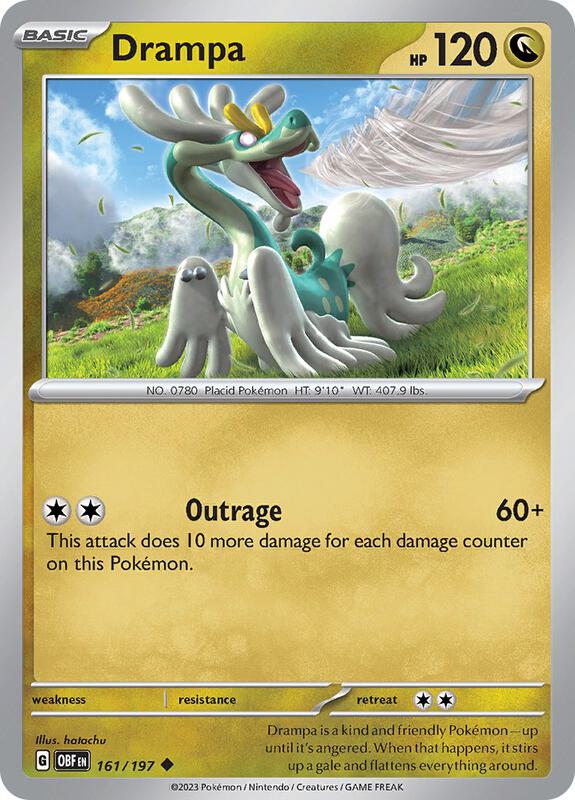 Drampa 161/197 - Obsidian Flames