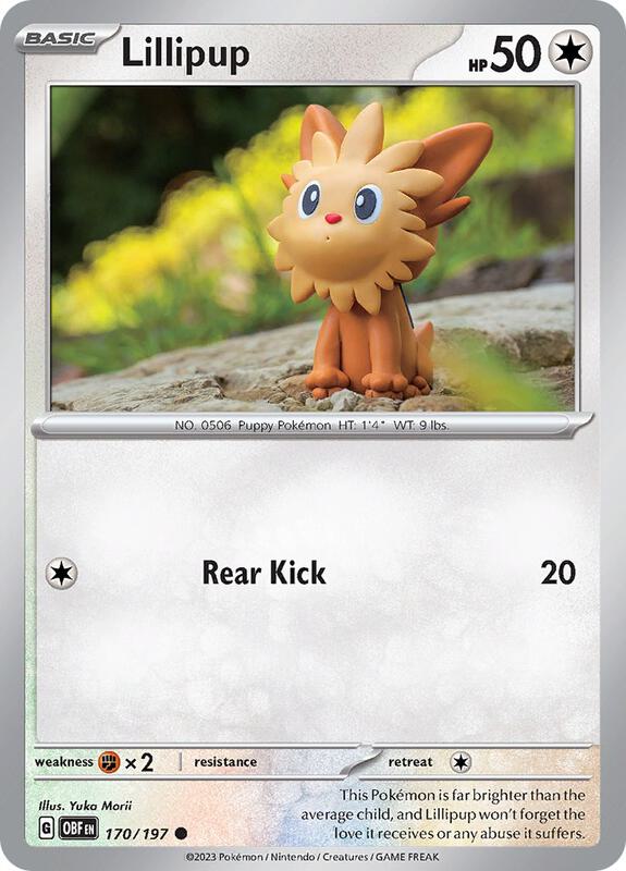Lillipup 170/197 - Obsidian Flames