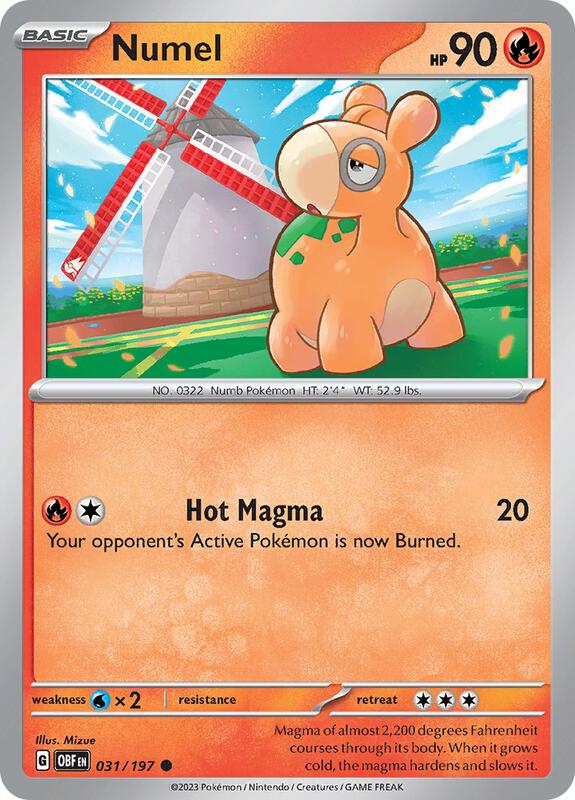 Numel 031/197 - Obsidian Flames