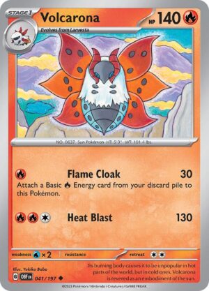 Volcarona 041/197 - Obsidian Flames