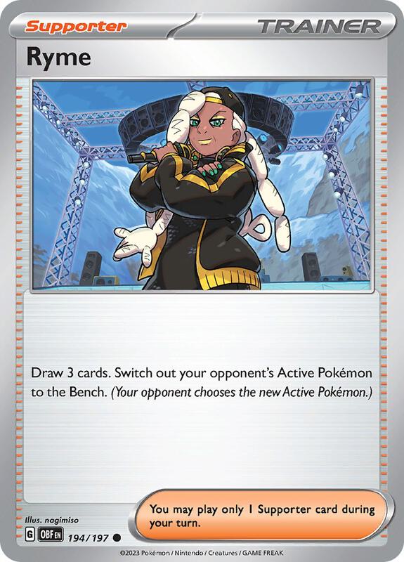 Ryme 194/197 - Obsidian Flames