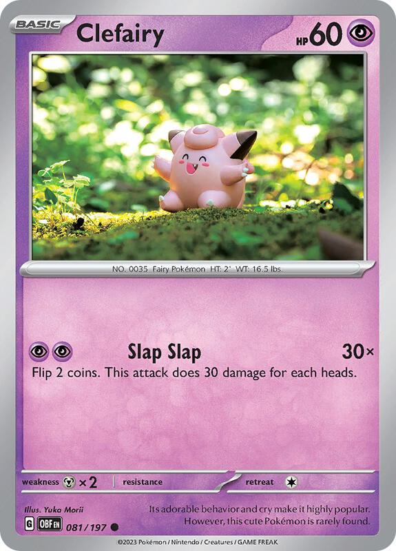 Clefairy 081/197 - Obsidian Flames