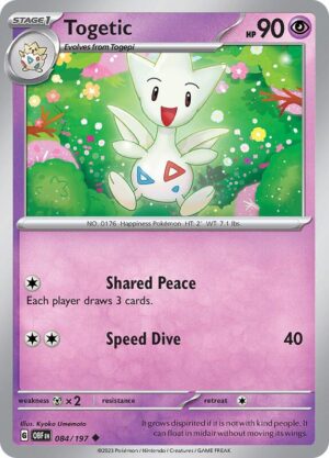 Togetic 084/197 - Obsidian Flames