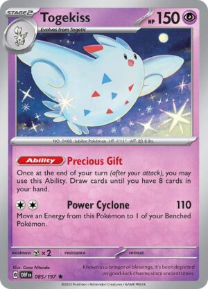 Togekiss 085/197 - Obsidian Flames