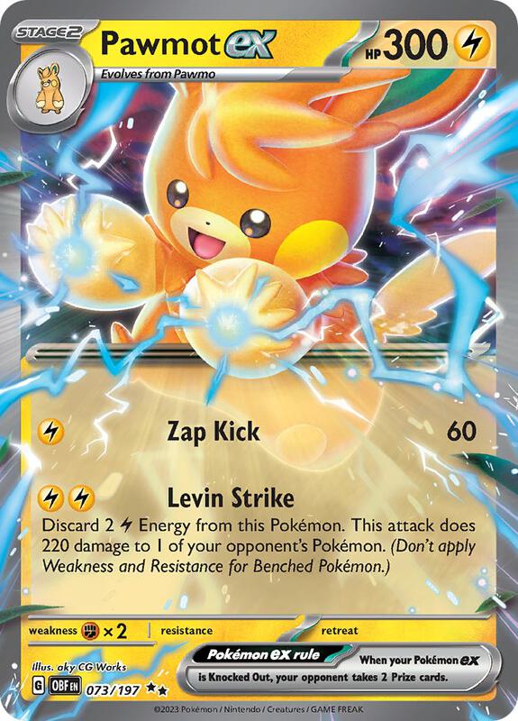 Pawmot ex 073/197 - Obsidian Flames