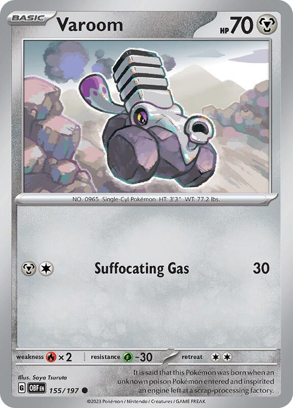 Varoom 155/197 - Obsidian Flames