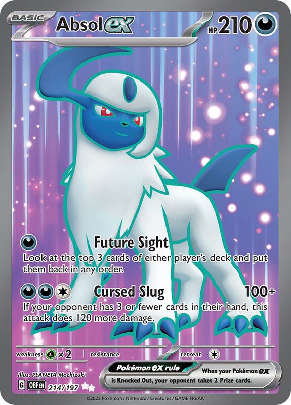 Absol ex 214/197 - Obsidian Flames